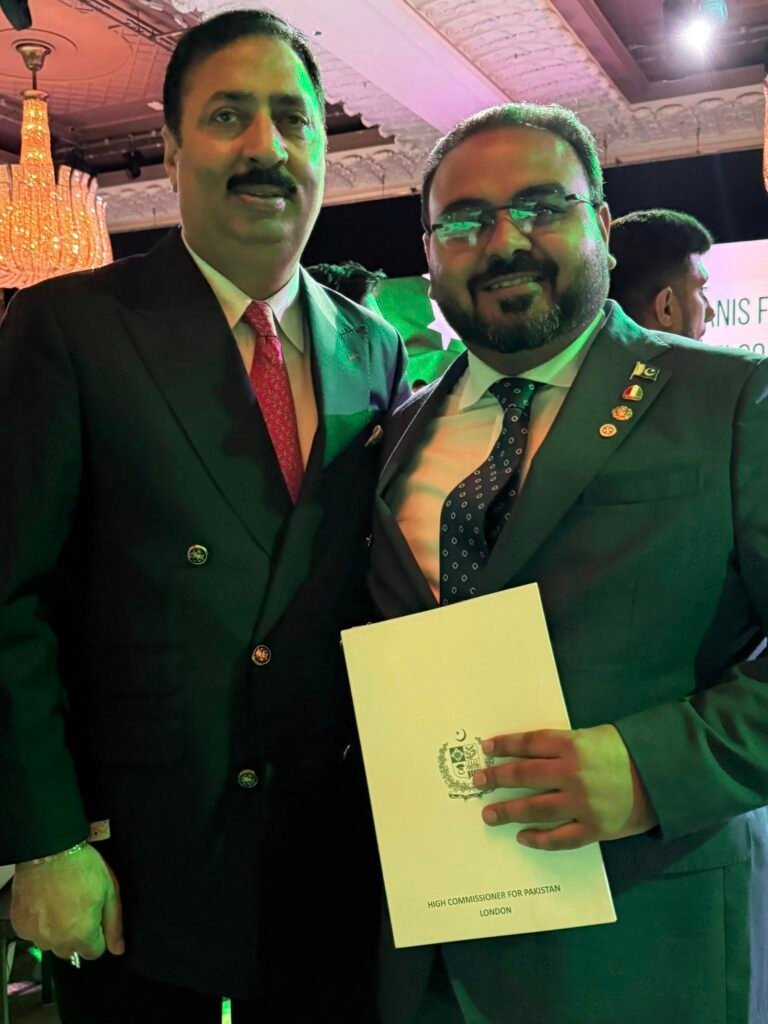 An image representing Human Trust International, showing humanitarian support, community welfare work, and leadership under Dr. Waqas Nadem.